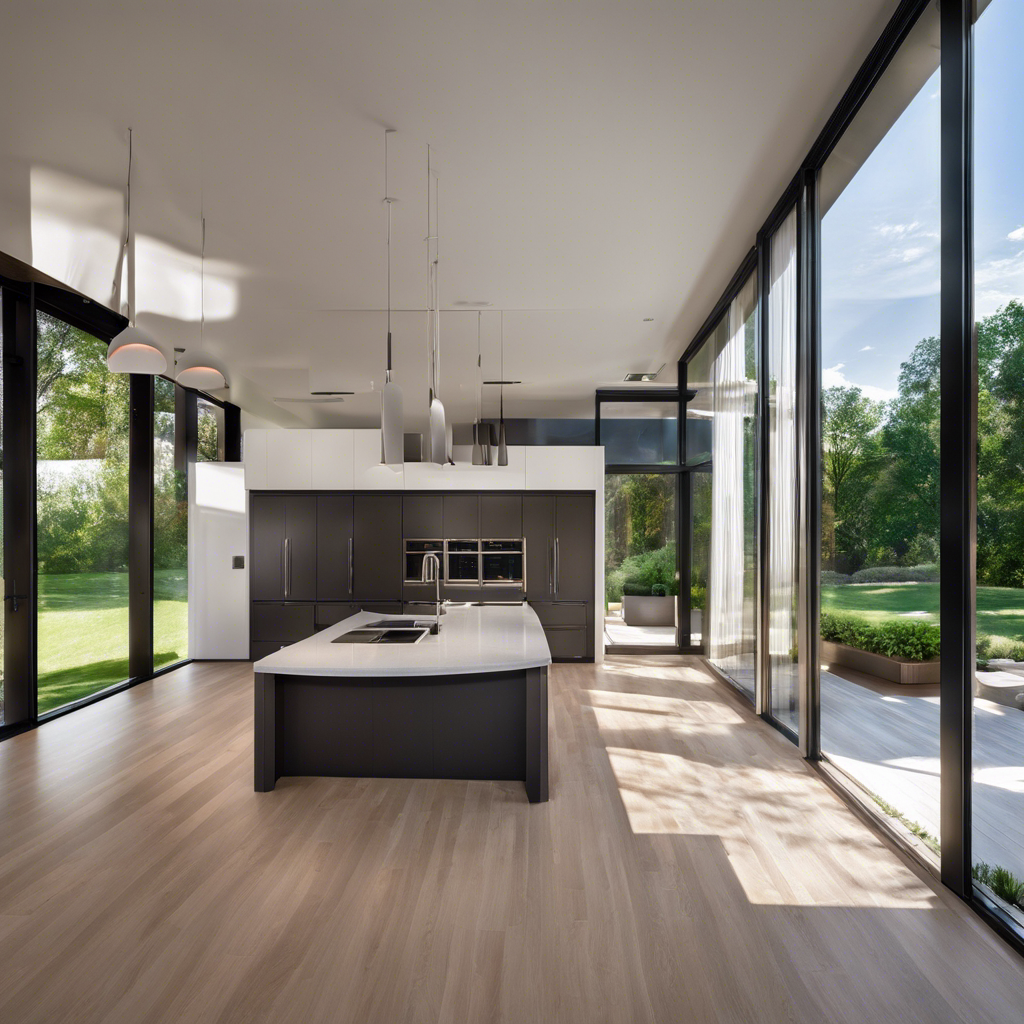 An image showcasing a modern Tulsa home with a zoned HVAC system